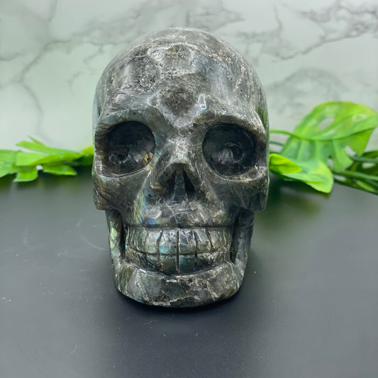 Labradorite Skull